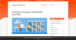 Desktop Screenshot of blog.artera.it